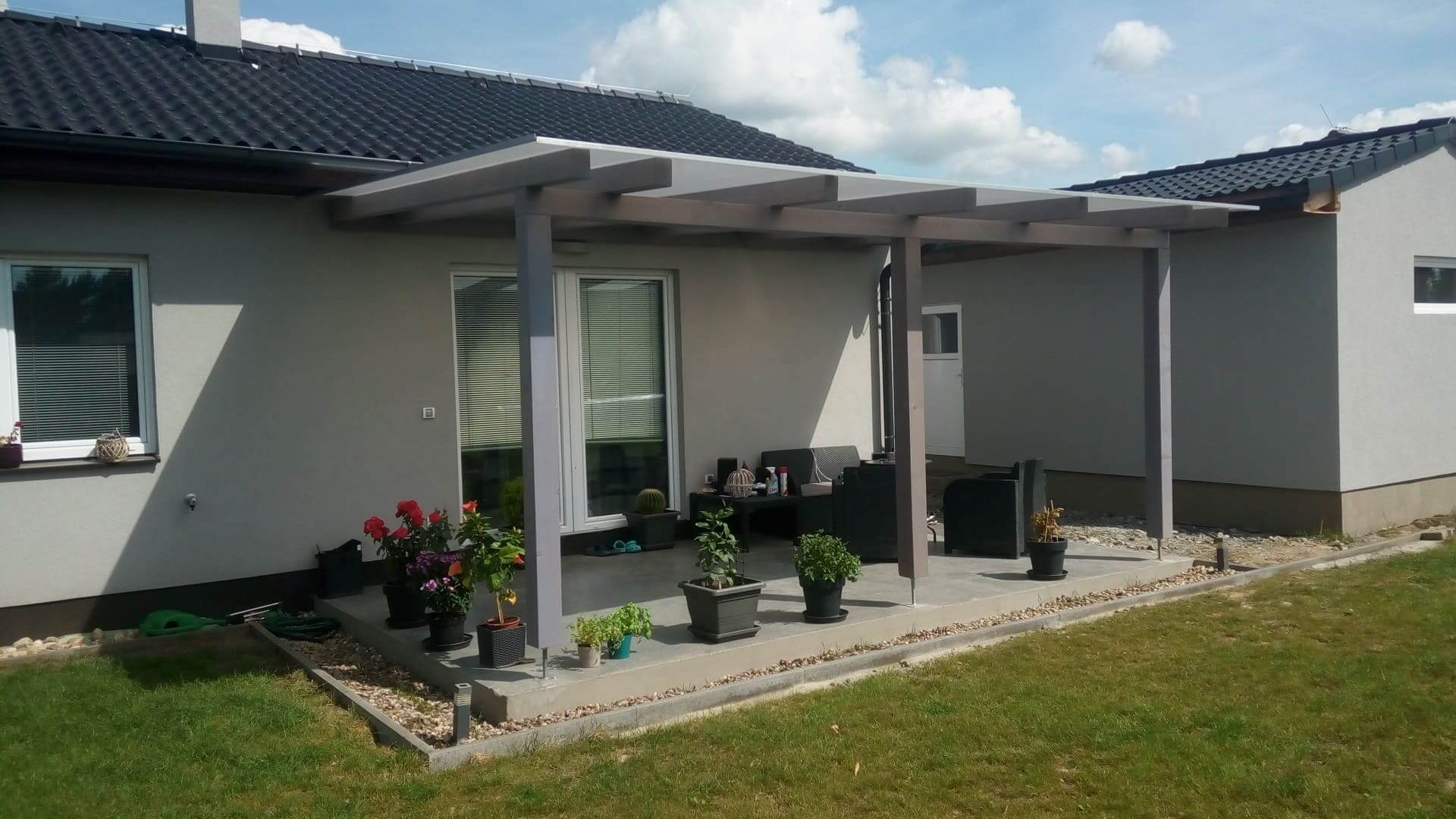 Dřevěná pergola Bukovno - Taurushaus reference